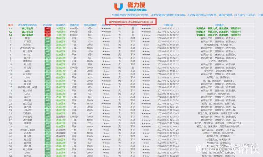 热门磁力链接搜索网站推荐与使用指南